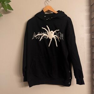 NEV STUDIO Spider Studded Hoodie